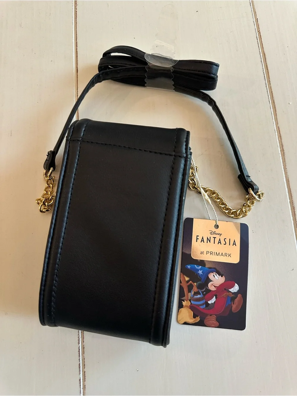 Disney Fantasia Mickey Crossbody Bag - Black - Primark